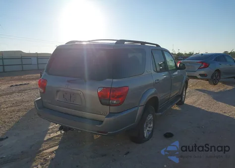 2006 Toyota Sequoia Sr5 V8 из США, поврежденный, VIN 5TDZT34A16S283968